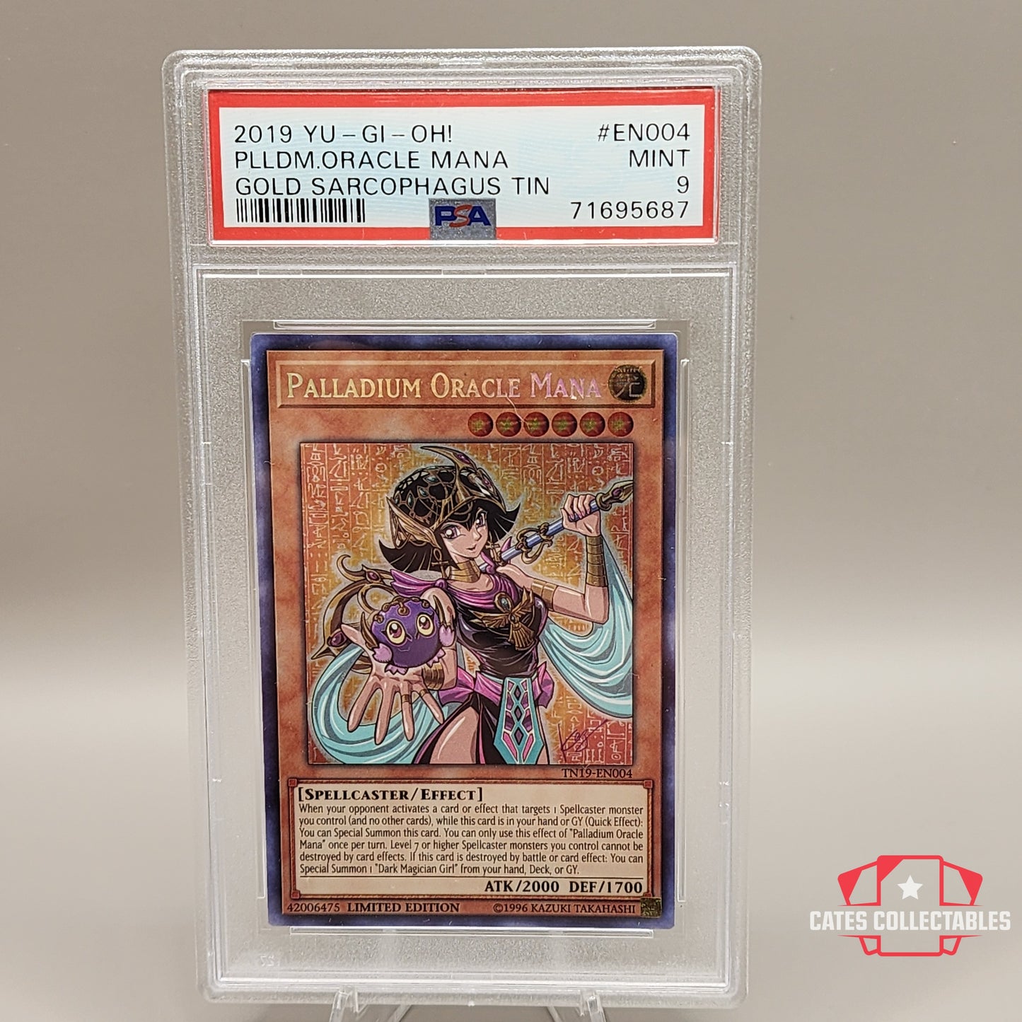 Yu-Gi-Oh! Palladium Oracle Mana PSA 9 Limited Edition