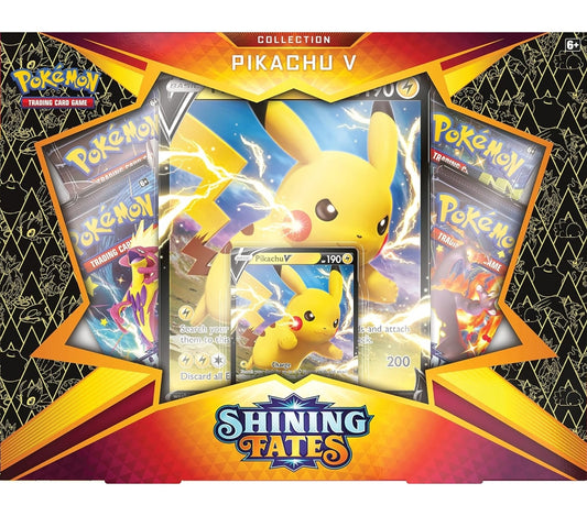 Pokemon TCG: Shining Fates Collection Pikachu V Box